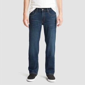 Denizen From Levi’s Men’s 285 Relaxed Fit Straight Leg Denim Jeans Size W42 L30